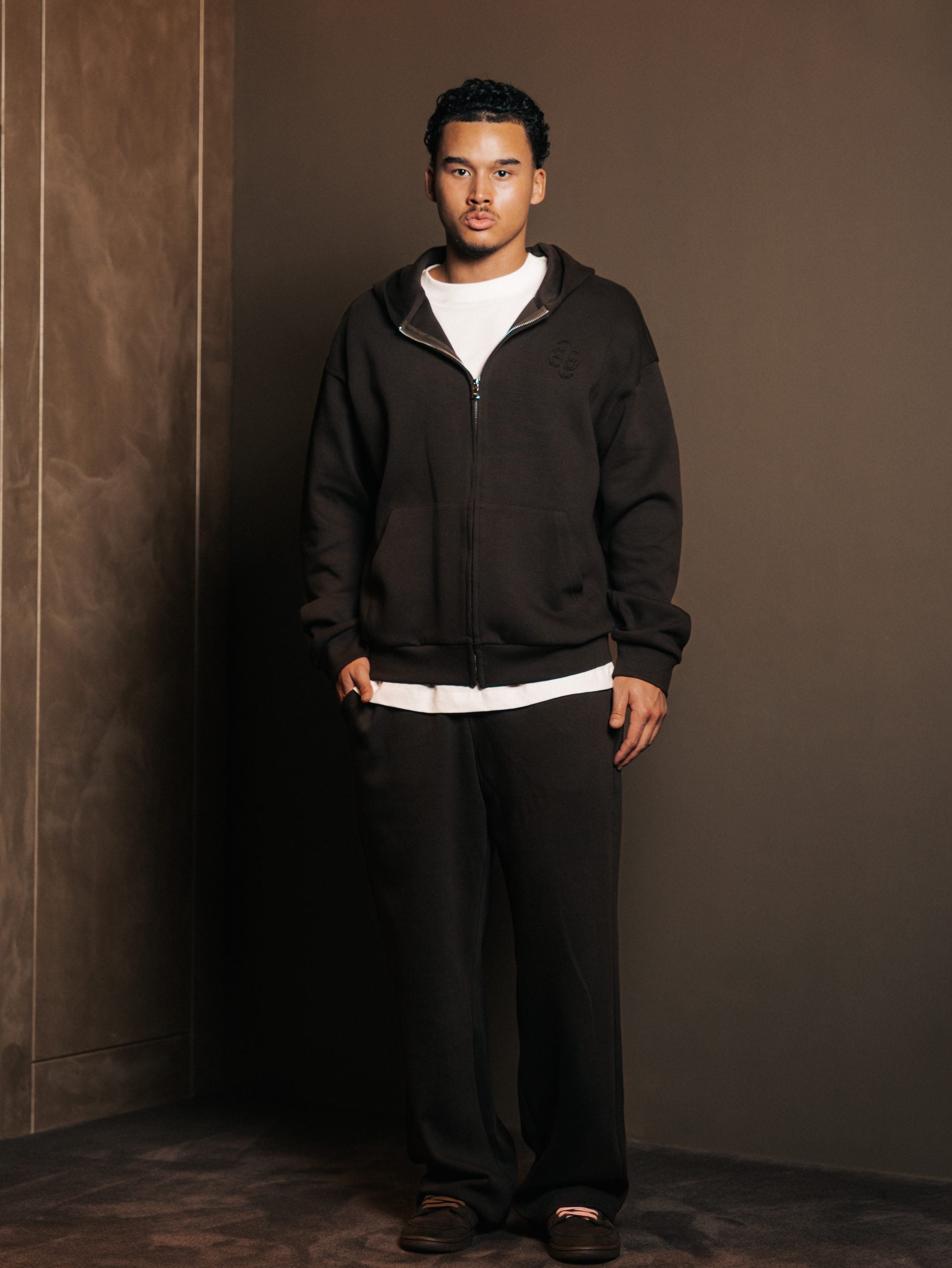 Hoodie met rits