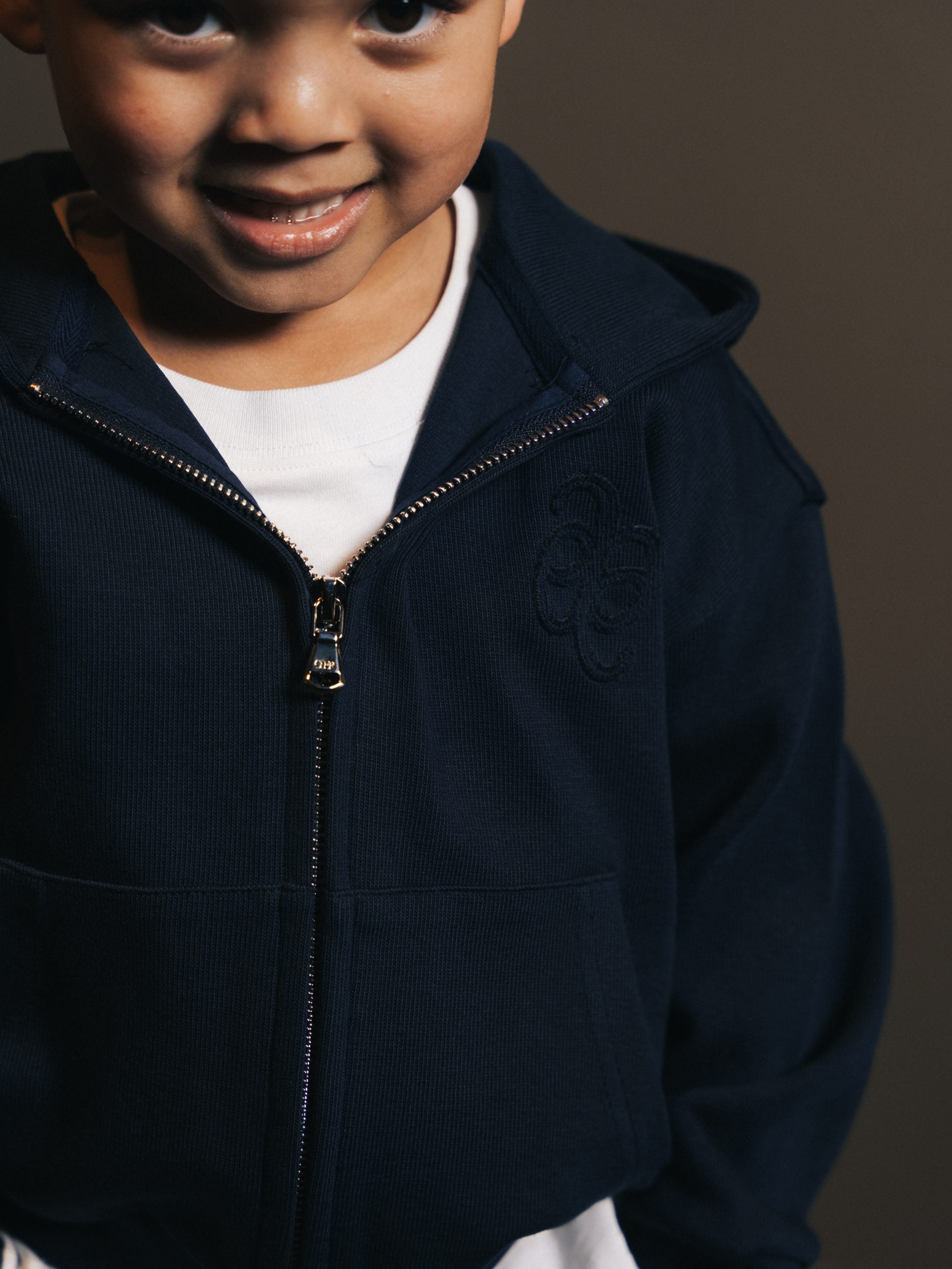 Hoodie met rits
