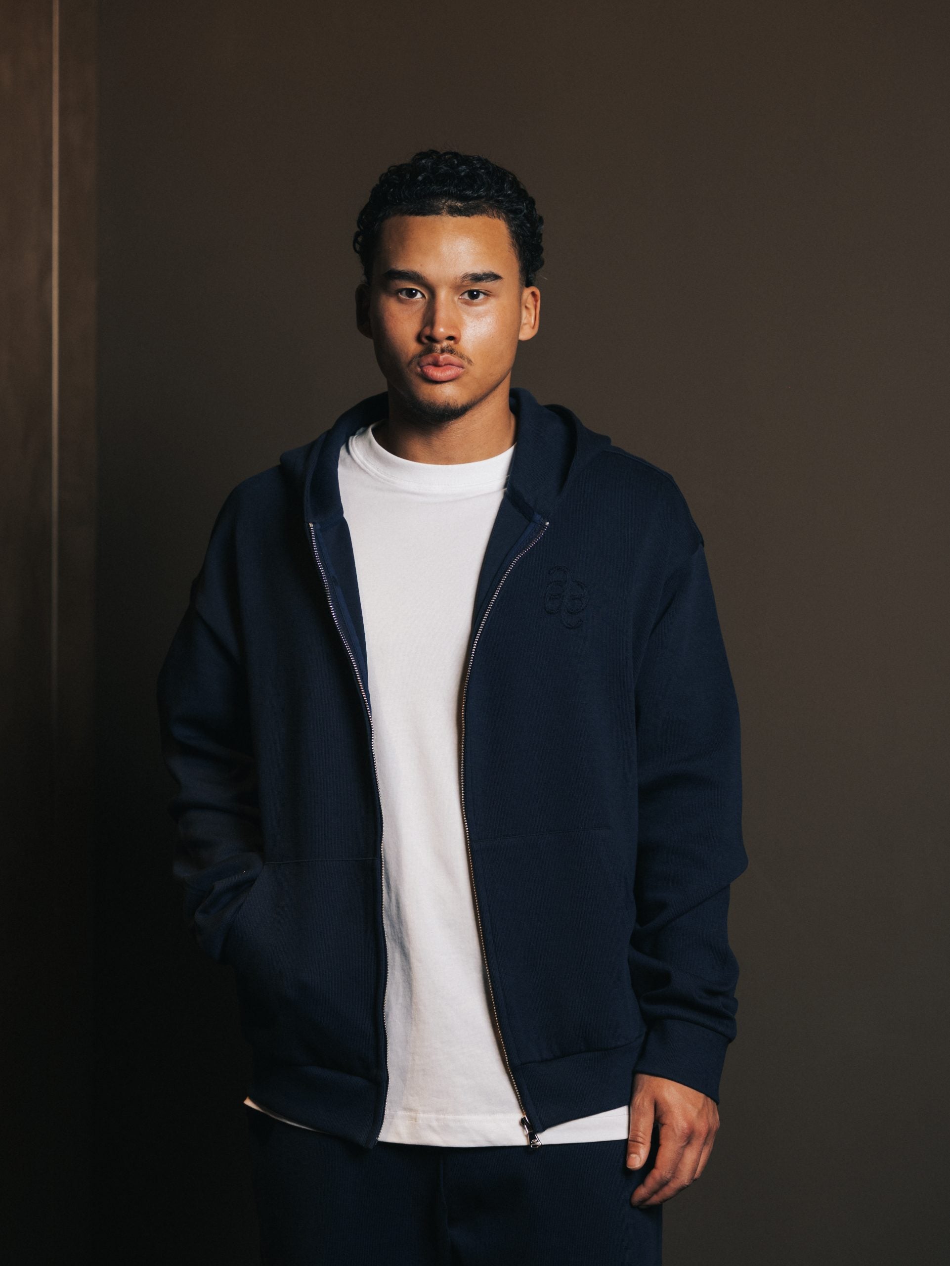 Hoodie met rits