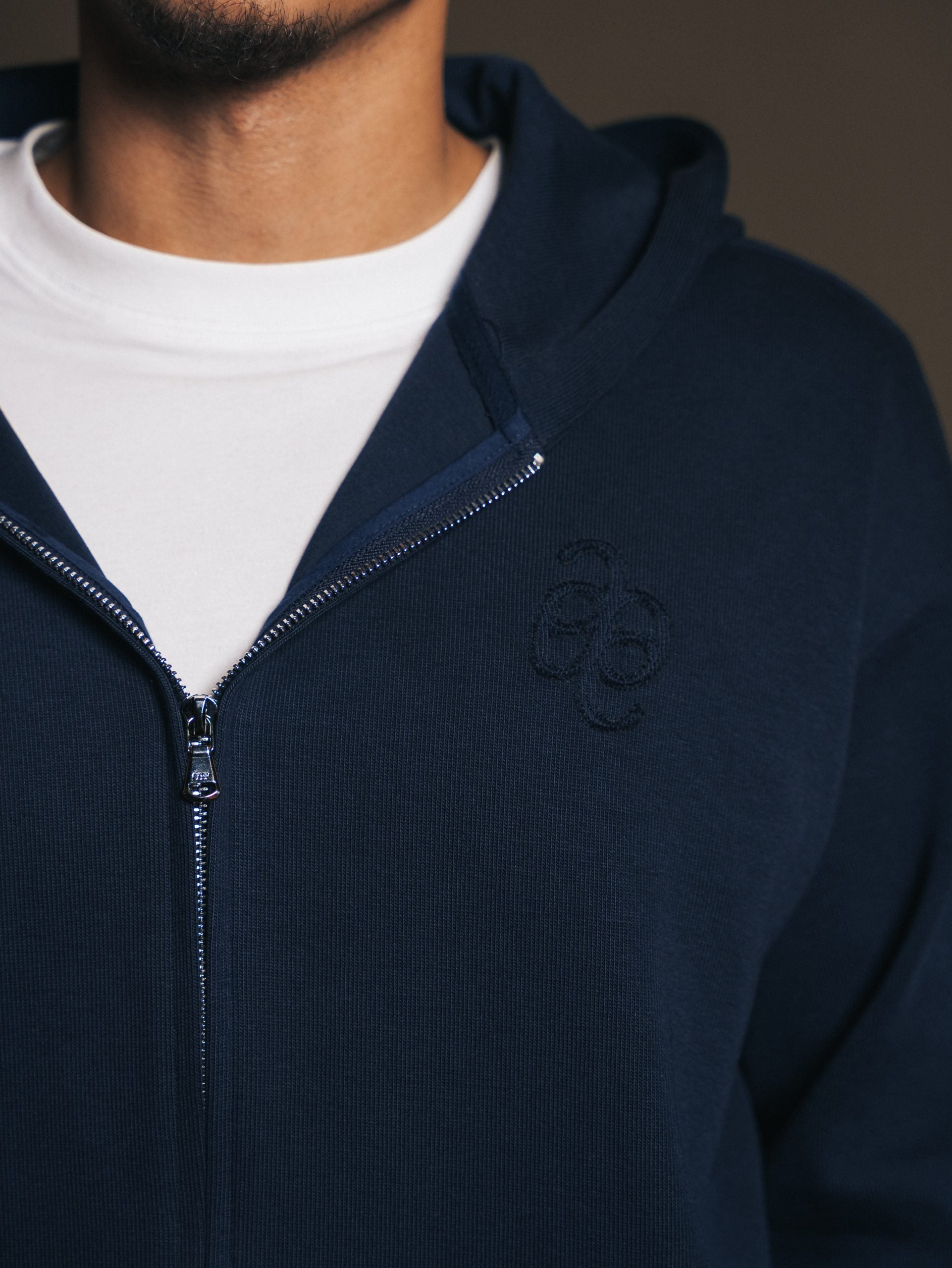 Hoodie met rits