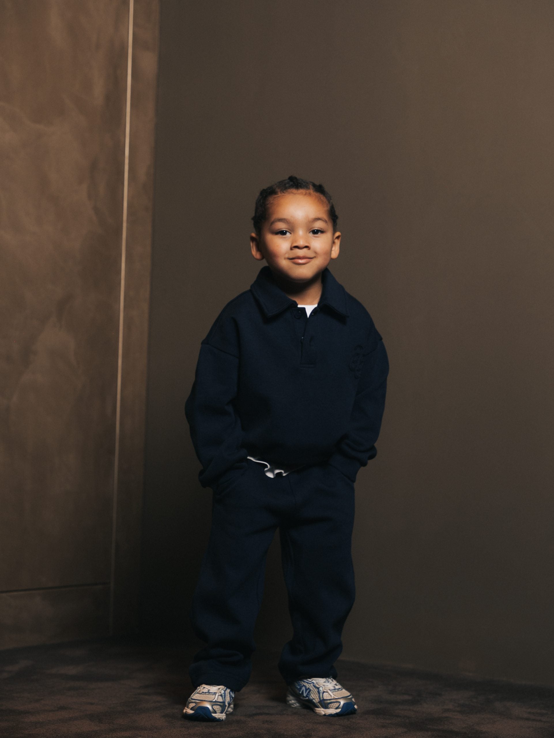 Polo trui met knoopsluiting